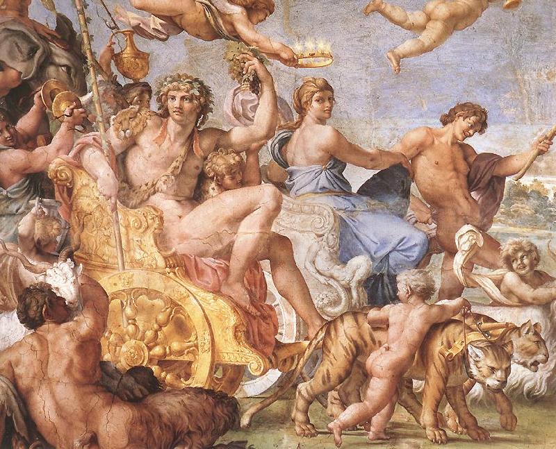 Triumph of Bacchus and Ariadne (detail) dsg, CARRACCI, Annibale